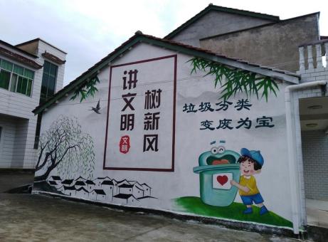 紫阳县墙绘是现在流行的墙体广告