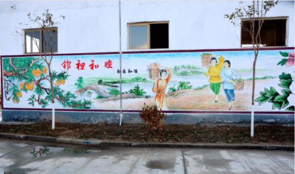 紫阳县乡镇文化墙 乡风文明焕发新活力