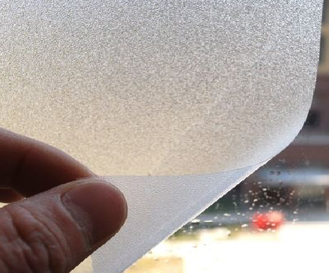 紫阳县玻璃门外面粘广告用什么材料好？